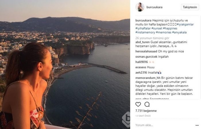 Ünlü isimlerin Instagram paylaşımları (17.07.2017)