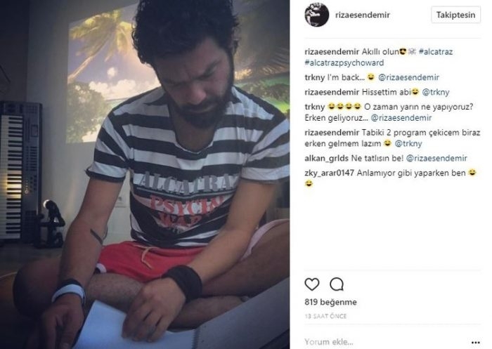 Ünlü isimlerin Instagram paylaşımları (17.07.2017)