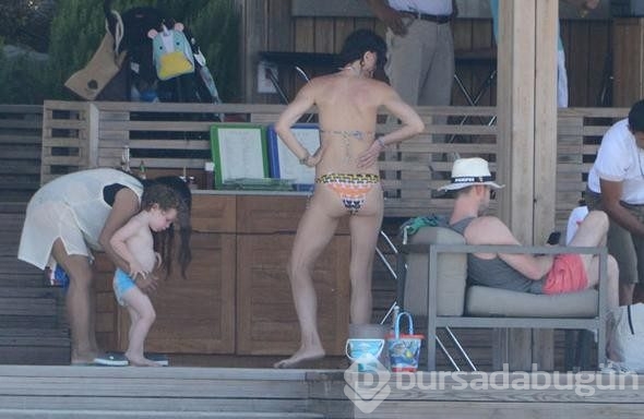 Hande Ataizi oğlu Leon'u zor ikna etti