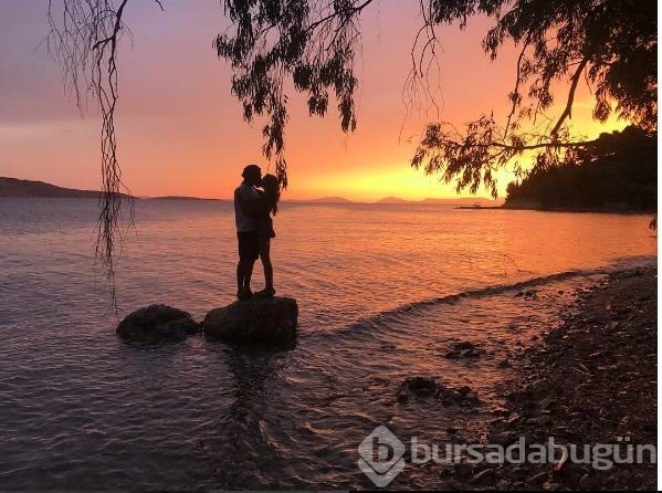 Kadir Doğulu ile Neslihan Atagül'ün romantik tatili
