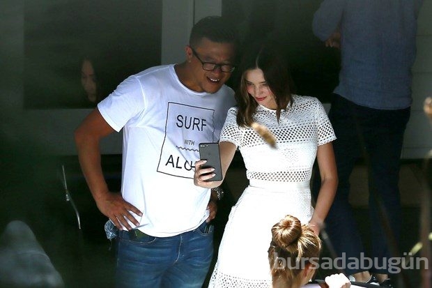 Miranda Kerr ile Snapchat'in kurucusu Evan Spiegel'in düğününden ilk kareler