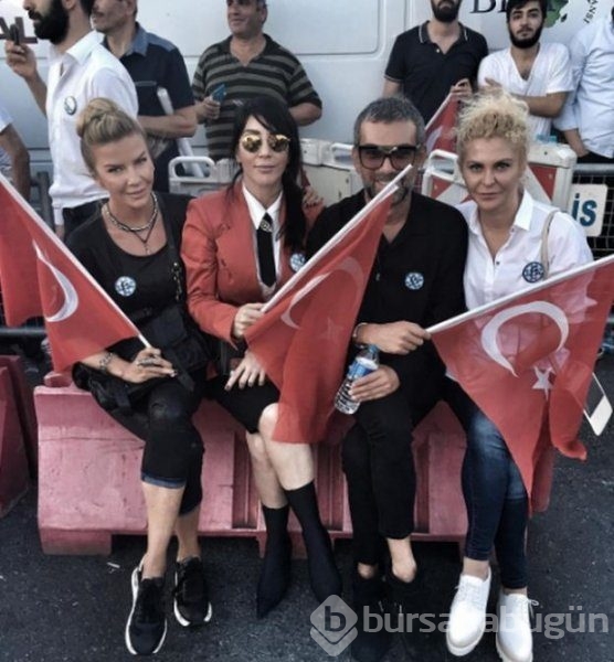 15 Temmuz Destanı Şehitler Anması'na katılan ünlüler