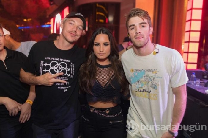 Demi Lovato'nun Partisine Ünlü Akını!