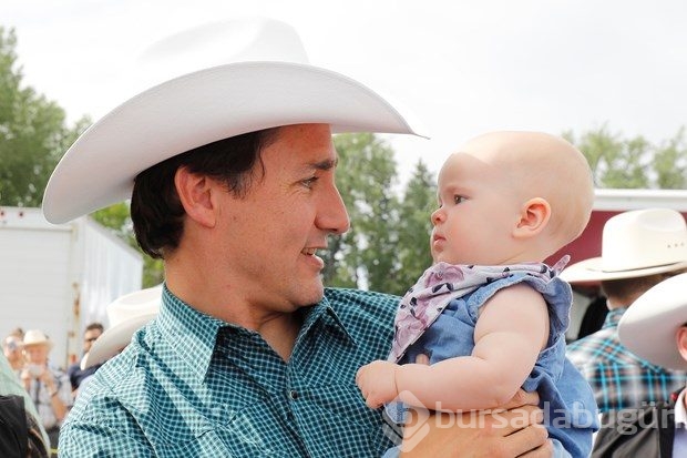 Justin Trudeau "kovboy" oldu