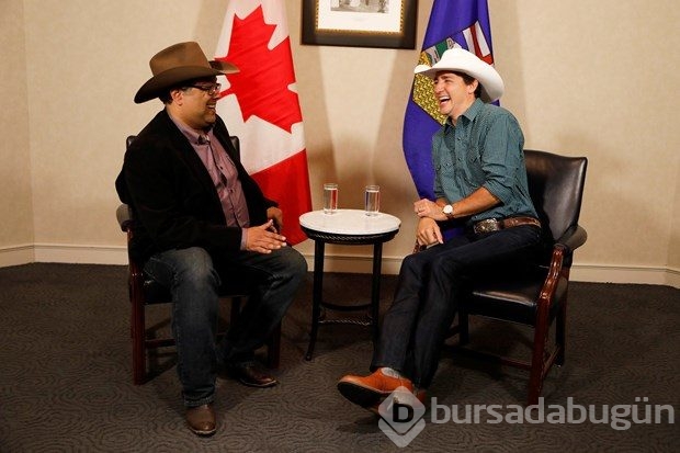Justin Trudeau "kovboy" oldu
