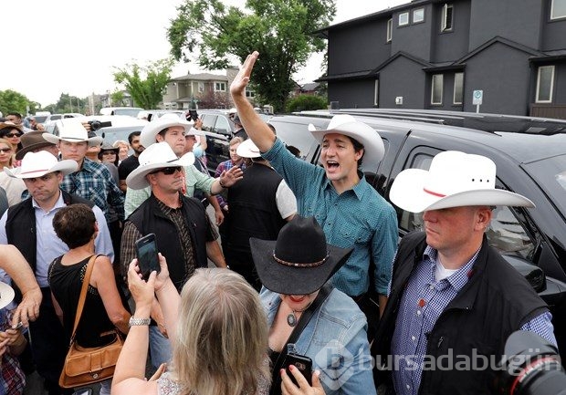 Justin Trudeau "kovboy" oldu