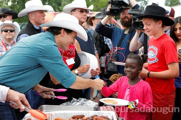 Justin Trudeau "kovboy" oldu