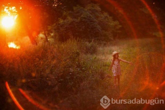 Çocuklarıyla teknolojiden uzak bir tatil geçirip fotoğrafladı