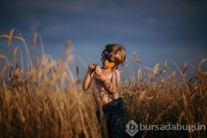 Çocuklarıyla teknolojiden uzak bir tatil geçirip fotoğrafladı