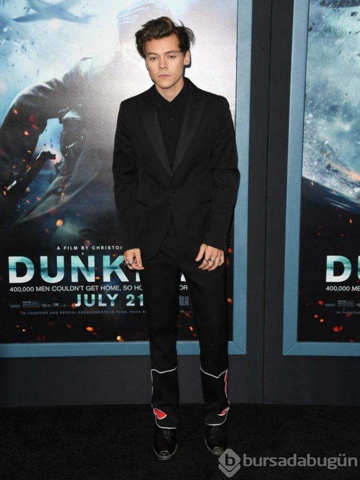 Harry Styles, 'Dunkirk' Filminin New York Galasında