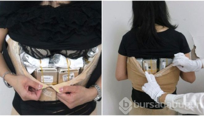 Vücudunda 102 iPhone ile yakalandı!