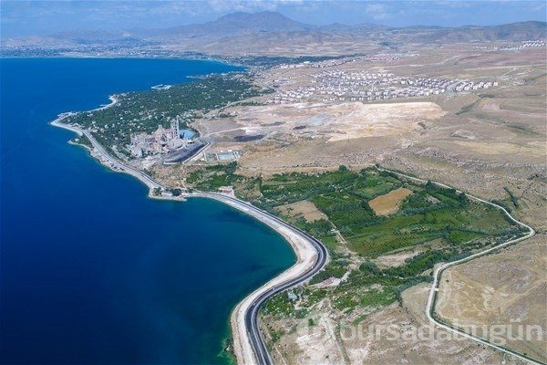Van'ın güzelliklerine kuş bakışı
