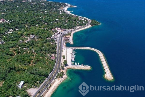 Van'ın güzelliklerine kuş bakışı