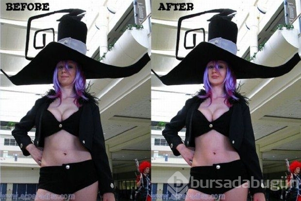 Photoshop'la değiştiler