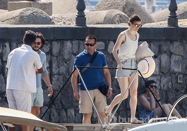 Kit Harington sevgilisiyle tatilde