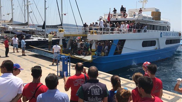 Kos'taki 205 Türk tahliye edildi