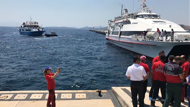 Kos'taki 205 Türk tahliye edildi