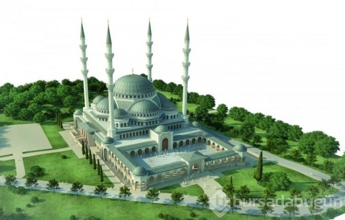 Bursa'ya büyük cami