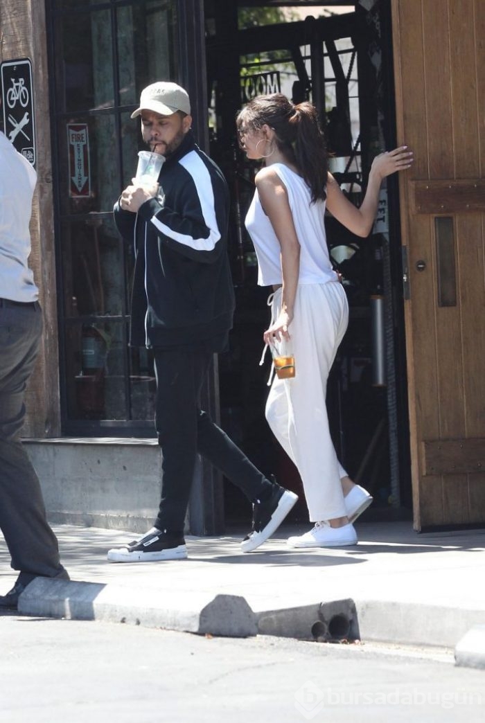 Selena Gomez ve The Weeknd Öğle Yemeğinde Buluştu