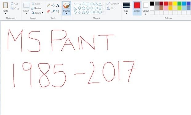 Paint için 32 yıl sonra yolun sonu