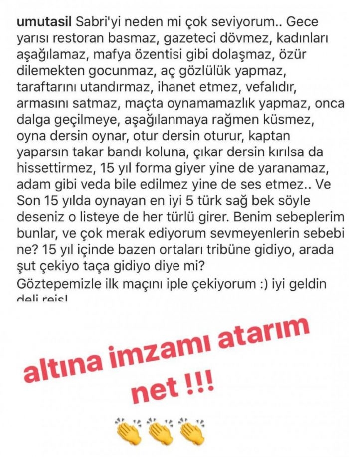 Yağmur Sarıoğlu'ndan anlamlı paylaşım