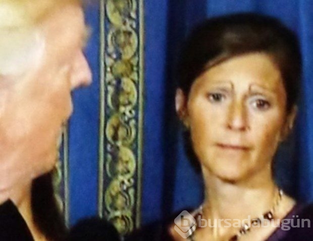 Donald Trump'ın arkasındaki kadın kim?