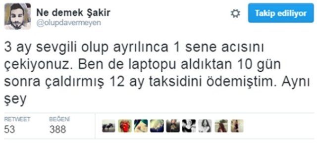 Güldüren paylaşımlar