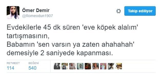 Güldüren paylaşımlar