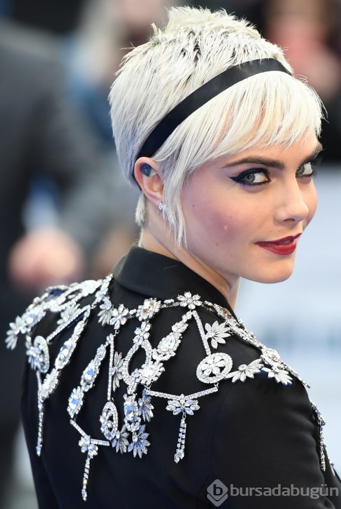 Cara Delevingne 'Valerian' Filminin Londra Galasında