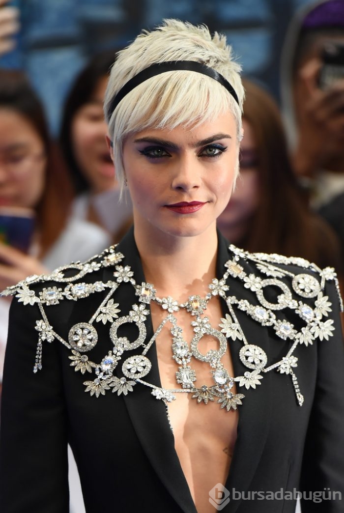 Cara Delevingne 'Valerian' Filminin Londra Galasında