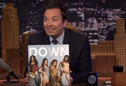 Fifth Harmony Grubu 'Down' Şarkılarını Jimmy Fallon'da Söyledi