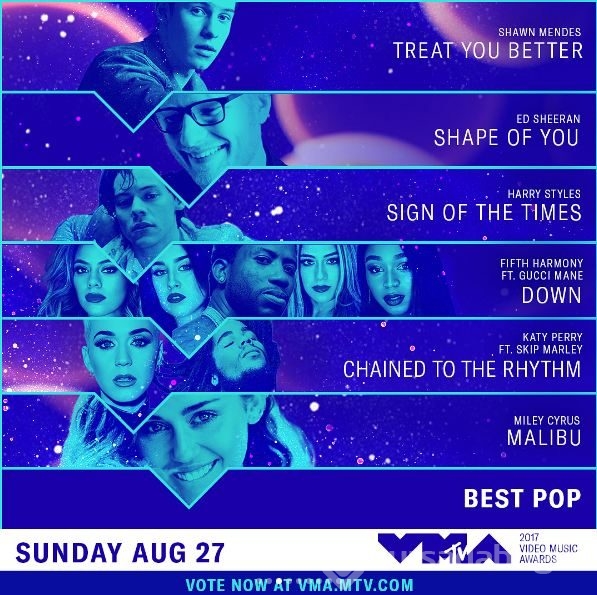 2017 MTV VMA Adayları Açıklandı!
