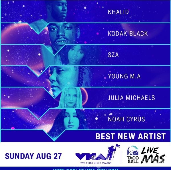 2017 MTV VMA Adayları Açıklandı!