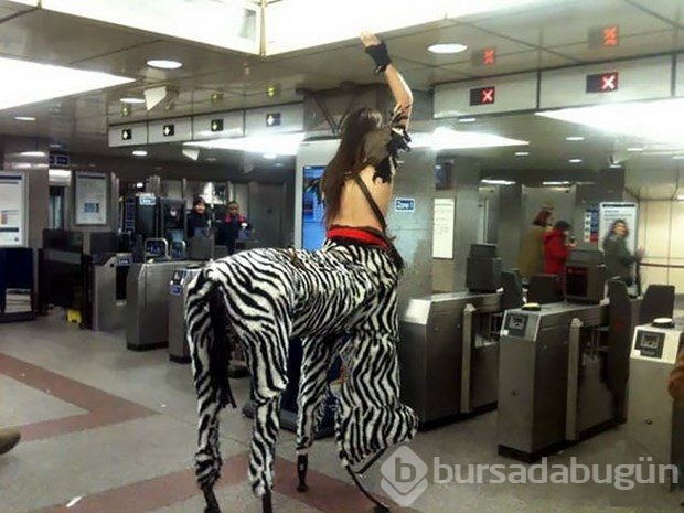 Metroda karşılaşabileceğiniz ilginç manzaralar