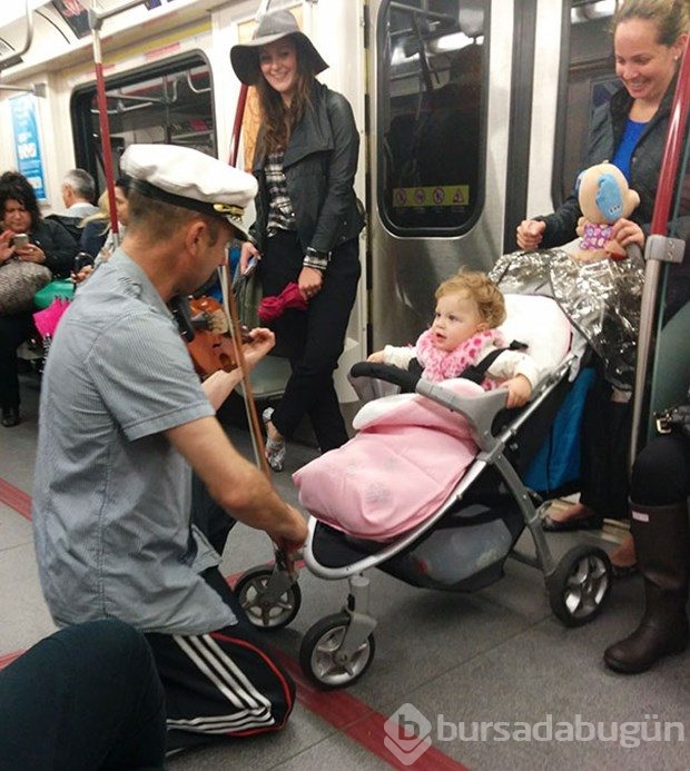 Metroda karşılaşabileceğiniz ilginç manzaralar