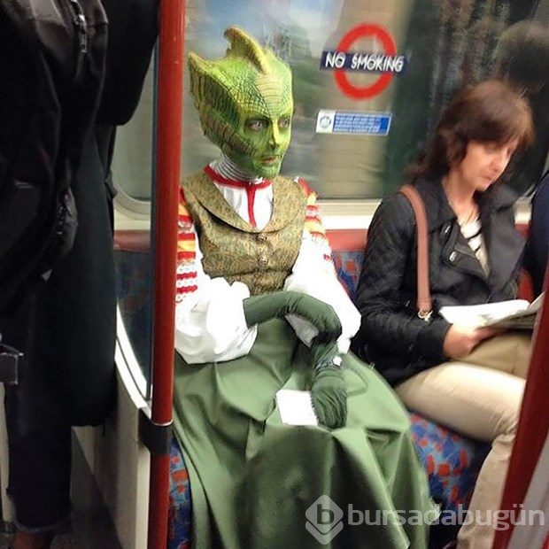 Metroda karşılaşabileceğiniz ilginç manzaralar