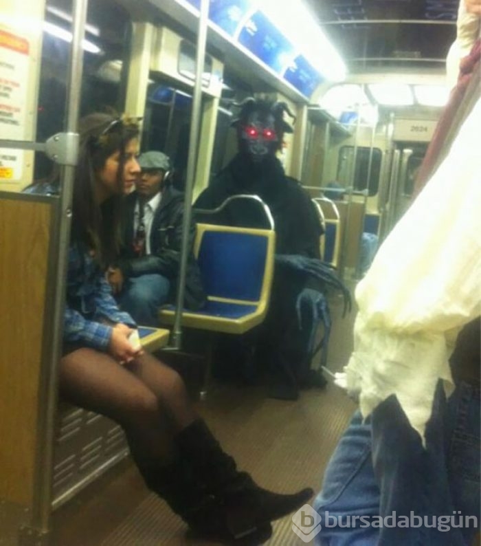 Metroda karşılaşabileceğiniz ilginç manzaralar