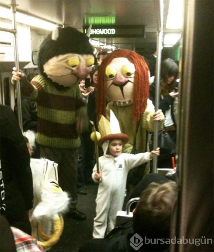 Metroda karşılaşabileceğiniz ilginç manzaralar