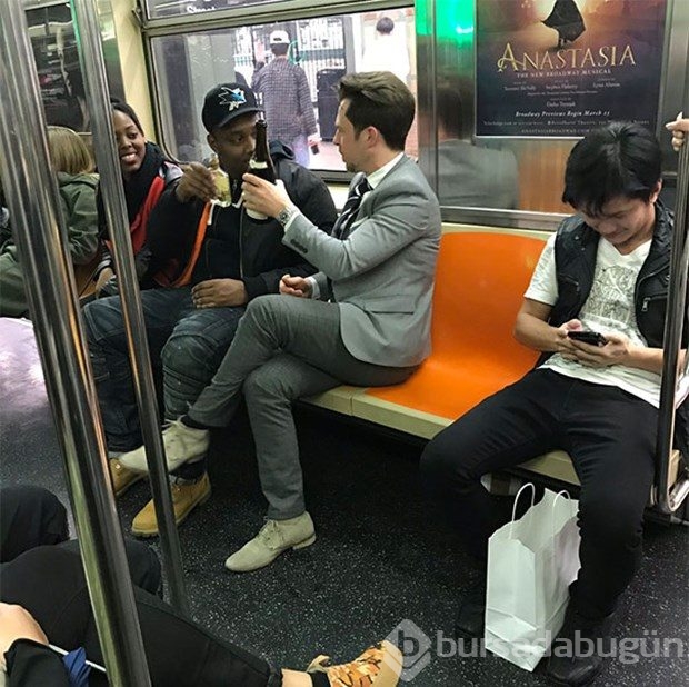 Metroda karşılaşabileceğiniz ilginç manzaralar