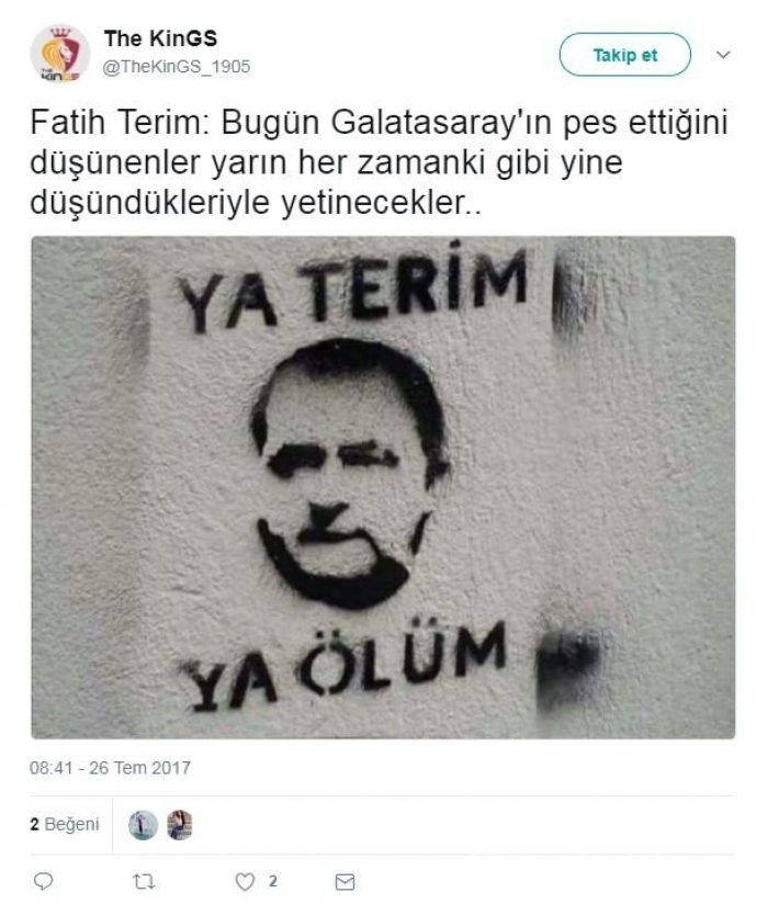 Galatasaray taraftarı çıldırdı! Caps'ler patladı