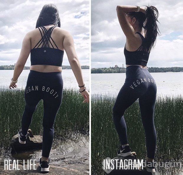 Sosyal medya fenomeninden 'photoshop' itirafı