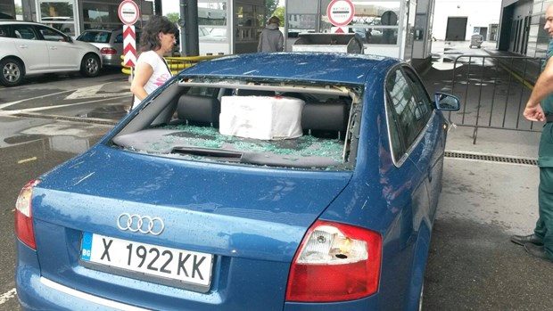 Edirne'de ceviz büyüklüğünde dolu