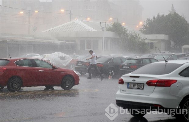 İstanbul'da etkili yağış