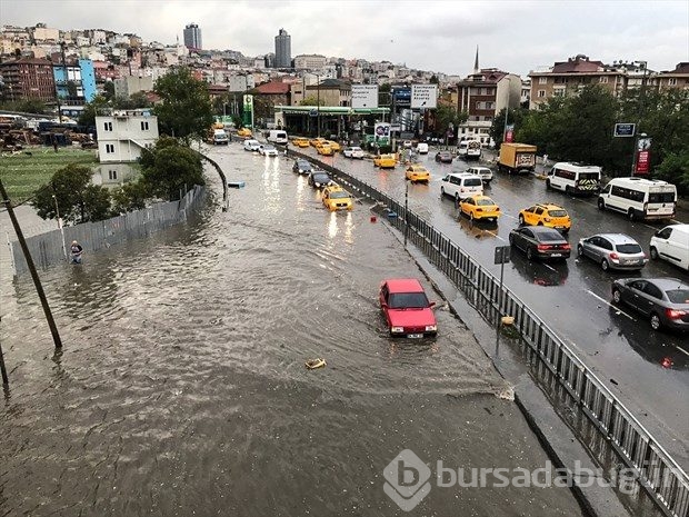 İstanbul'da etkili yağış