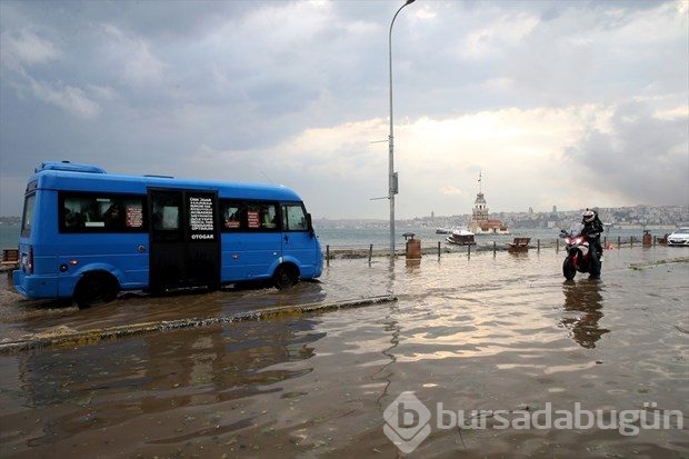 İstanbul'da etkili yağış