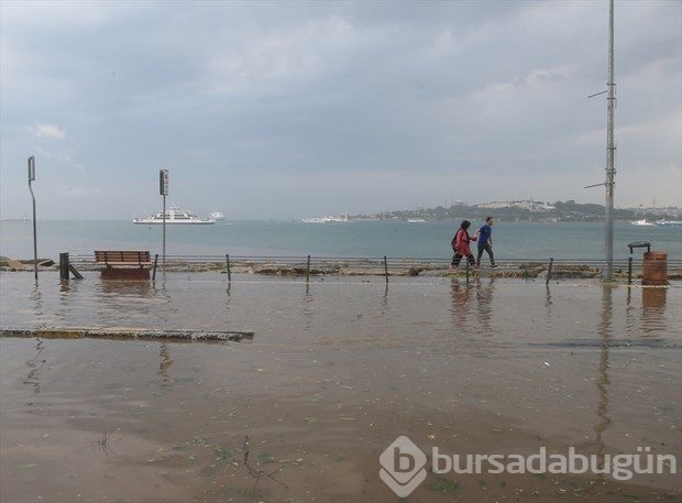 İstanbul'da etkili yağış