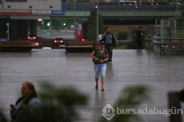 İstanbul'da etkili yağış