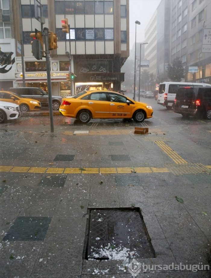 İstanbul'da etkili yağış