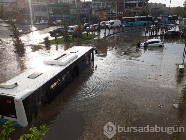 İstanbul'da etkili yağış