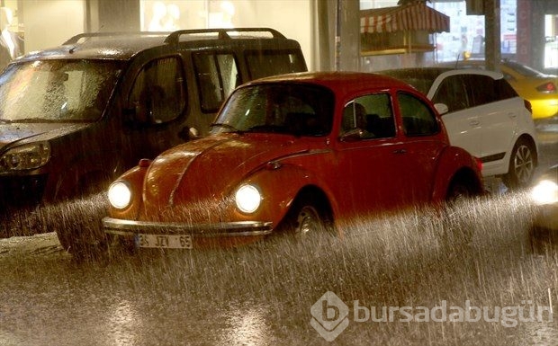 İstanbul'da etkili yağış